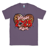 Lavender senior 2025 mom football Classic Tee - MaliasSmallBusiness