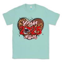 Seafoam senior 2025 mom football Classic Tee - MaliasSmallBusiness