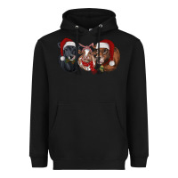 Black christmas heifers Heavyweight Hoodie - RanaPortraitStore