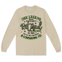 Mushroom the legend has officially retired Long Sleeve Tee - MaliasSmallBusiness