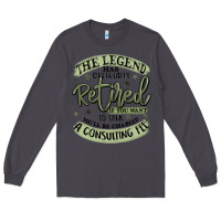 Smoke the legend has officially retired Long Sleeve Tee - MaliasSmallBusiness