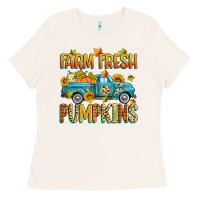Bone farm fresh pumpkins Ladies Tee - Zillion Design Studio