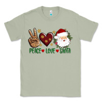 Matcha peace love Santa Classic Tee - AdoDesignShop