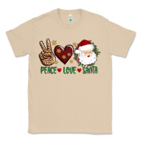 Mushroom peace love Santa Classic Tee - AdoDesignShop