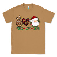 Toasted Coconut peace love Santa Classic Tee - AdoDesignShop