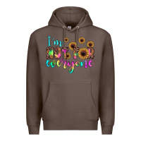 Coffee i'm not for everyone Premium Hoodie - JahusDesignShop