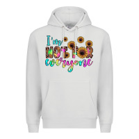 Dove Grey i'm not for everyone Premium Hoodie - JahusDesignShop