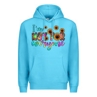 Ocean Blue i'm not for everyone Premium Hoodie - JahusDesignShop