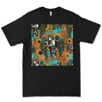 Black faith cross seamless pattern Premium Tee - HRA Design Shop
