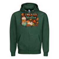 Sports Green sweater weather Zipper Hoodie - BundleAndBundleShop