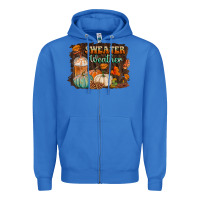True Royal sweater weather Zipper Hoodie - BundleAndBundleShop