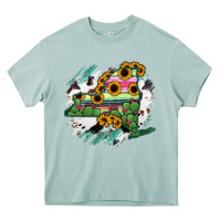 Arona New York State Map Heavy Core Tee - RanaPortraitStore