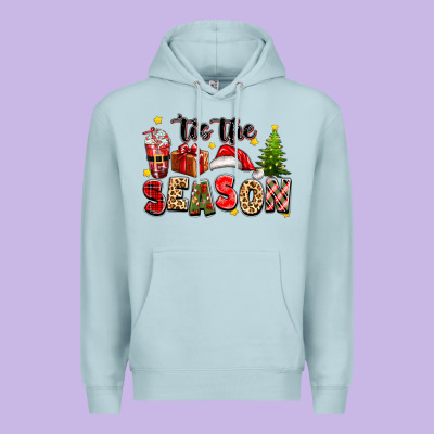 Tis The Season Christmas Premium Hoodie Designed By Texasbilliewilder