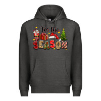 Charcoal Heather tis the season christmas Premium Hoodie - texasbilliewilder