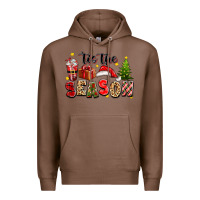 Chestnut tis the season christmas Premium Hoodie - texasbilliewilder