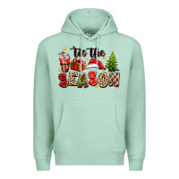 Seafoam tis the season christmas Premium Hoodie - texasbilliewilder