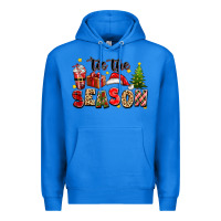 True Royal tis the season christmas Premium Hoodie - texasbilliewilder