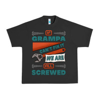 Pigment Black if grampa can't fix it we are all screwed Urban Heavy Tee - Jasminsmagicworld