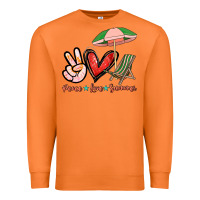 Carrot Peace love summer Premium Sweatshirt - NancyCooperArtShop