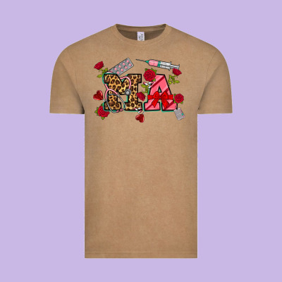 Valentines Day Ma Vintage Tee Designed By Nancycooperartshop