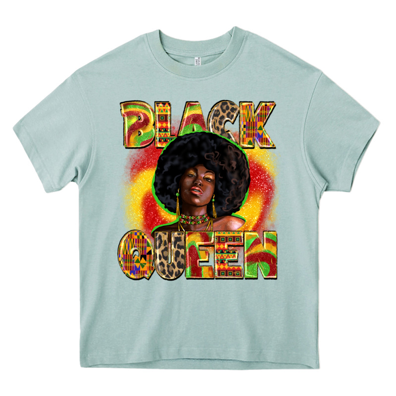 Black Queen Juneteenth Heavy Core Tee by Zillion Design Studio | Teevron