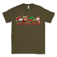 Army Green christmas squad Classic Tee - MaliasSmallBusiness
