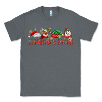 Charcoal Heather christmas squad Classic Tee - MaliasSmallBusiness