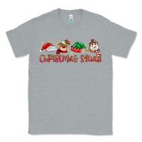 Heather Grey christmas squad Classic Tee - MaliasSmallBusiness