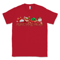 Red christmas squad Classic Tee - MaliasSmallBusiness