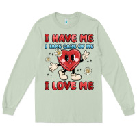 Matcha i have me i take care of me i love me Long Sleeve Tee - MaliasSmallBusiness