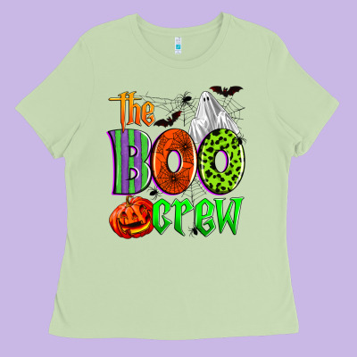 The Boo Crew Ladies Tee Designed By Zillion Design Studio