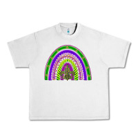 Lunar Rock mardi gras rainbow Urban Heavy Tee - BarkalooDesign