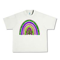 Pistachio mardi gras rainbow Urban Heavy Tee - BarkalooDesign
