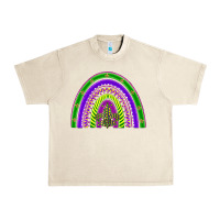 Sandshell mardi gras rainbow Urban Heavy Tee - BarkalooDesign