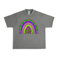 Tornado mardi gras rainbow Urban Heavy Tee - BarkalooDesign