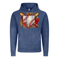 Vintage Denim baseball home plate Vintage Hoodie - Jasminsmagicworld