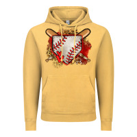 Vintage Mustard baseball home plate Vintage Hoodie - Jasminsmagicworld