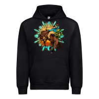 Black gemstone cowboy Urban Hoodie - OliviaCreatesArt