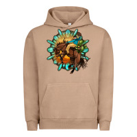 Pigment Burro gemstone cowboy Urban Hoodie - OliviaCreatesArt