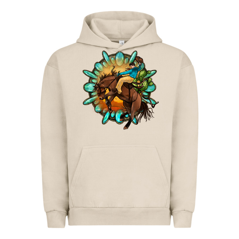 Gemstone Cowboy Urban Hoodie by OliviaCreatesArt | Teevron
