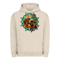 Pigment French Oak gemstone cowboy Urban Hoodie - OliviaCreatesArt
