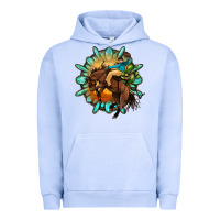 Pigment Grape Ice gemstone cowboy Urban Hoodie - OliviaCreatesArt