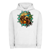 Pigment Lunar Rock gemstone cowboy Urban Hoodie - OliviaCreatesArt