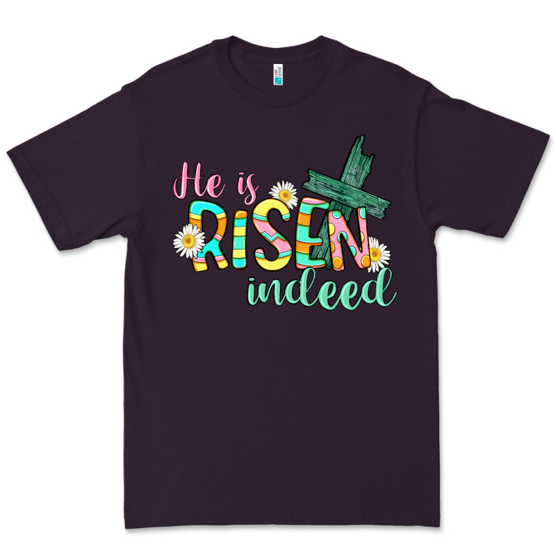 He Is Risen Indeed Easter Premium Tee by CowGirlArtShop | Teevron