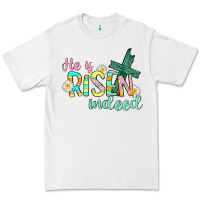 White He is risen indeed Easter Premium Tee - CowGirlArtShop