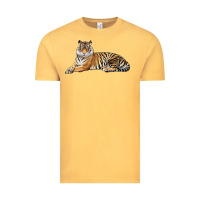 Vintage Mustard Tiger Vintage Tee - LillyAllenDesigns