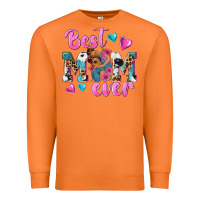 Carrot Best Mom Ever Afro Woman Premium Sweatshirt - texasbilliewilder