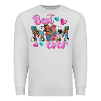 Dove Grey Best Mom Ever Afro Woman Premium Sweatshirt - texasbilliewilder