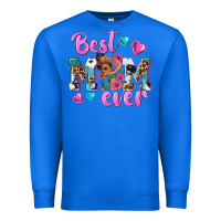 True Royal Best Mom Ever Afro Woman Premium Sweatshirt - texasbilliewilder