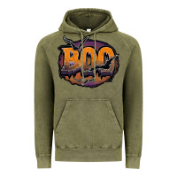 Vintage Olive boo Vintage Hoodie - JahusDesignShop